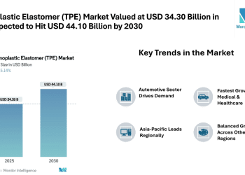 Thermoplastic Elastomer (TPE) Market Global Industry Expected to Cross USD 44.10 Billion by 2030 | Driven by Automotive and Medical Demand