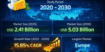 Non-Dairy Cheese Market Size to Reach USD 5.03 Billion by 2030 as Taste Innovation and Flexitarian Demand Drive Industry Growth