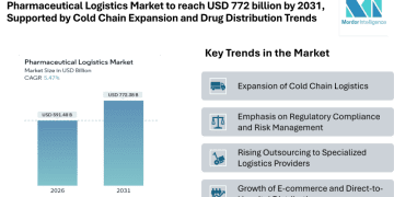 Pharmaceutical Logistics Market to reach USD 772.38 billion by 2031, Supported by Cold Chain Expansion and Global Drug Distribution Trends