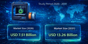 Desktop 3D Printing Market Size to Reach USD 13.26 Billion by 2031 at 12.05% CAGR Driven by Education Adoption and Rapid Prototyping Trends
