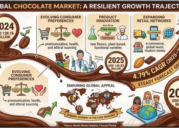 Chocolate Market Set to Reach USD 232.88 Billion by 2035 Amid Evolving Consumer Preferences