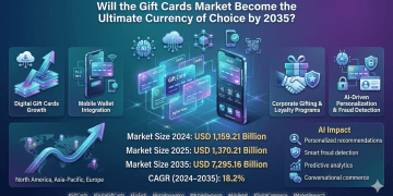 Gift Cards Market Battles for USD 7295 Billion by 2035 at 18.2% CAGR