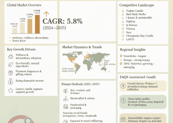 Scented Candles Market Battles 5.8% CAGR Amid Global Trade Tensions