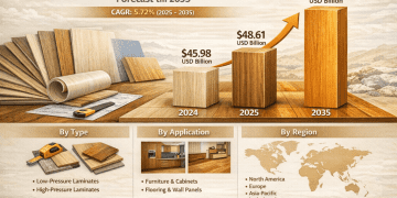 Surfaces That Speak: How the Decorative Laminates Market Is Redefining Interior Spaces on Its Way to USD 84.8 Billion by 2035